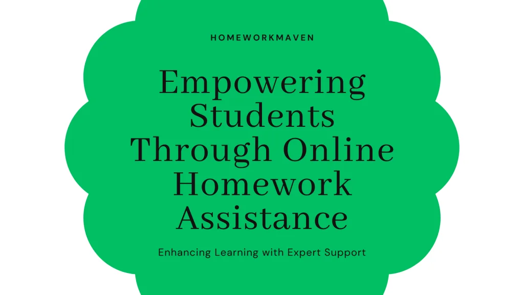 The Benefits of Online Homework Help for Students